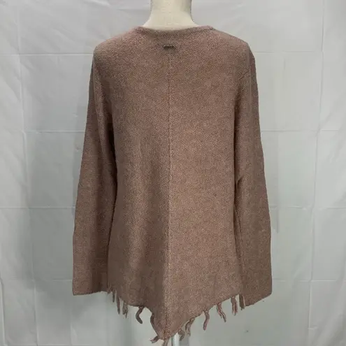 prAna Shelby Poncho Dusty Rose Wool Blend Sweater Size: XL