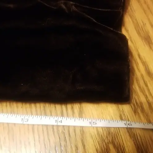 Velvety jacket with silky lining Brown Size undefined