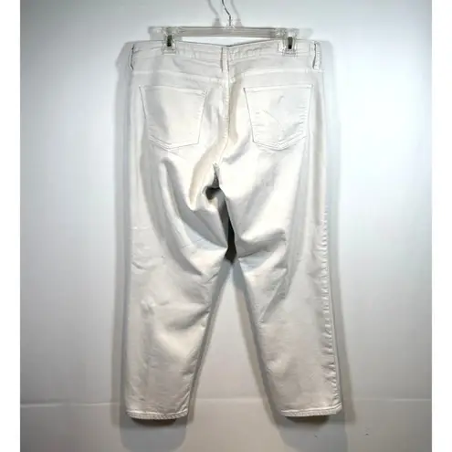 Calvin Klein Jeans Calvin Klein Jeans White Denim Cropped Capri Jeans Size 32 Beachy Preppy