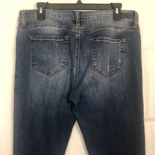 sts blue  Piper Skinny Distressed High Rise Blue Jeans Size 11