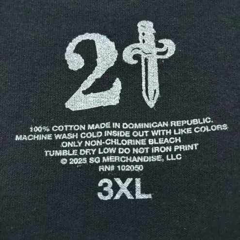 21 Savage American Dream Hip-Hop T-Shirt Size 3XL