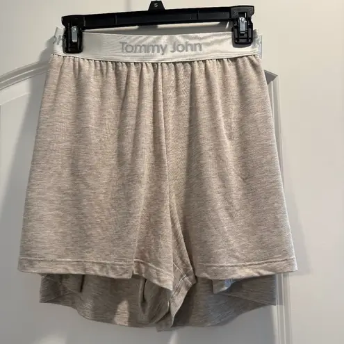 Tommy John Women's Dove Heather Second Skin Sleep Shorts Size XL