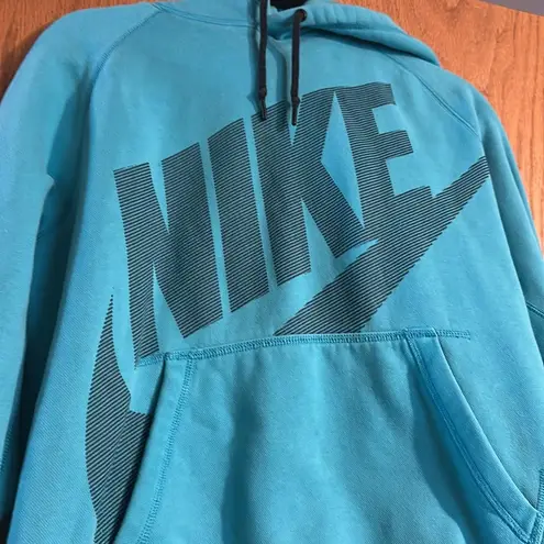 Nike  Teal Pullover Hoodie