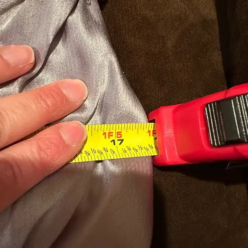 Montage By Mon Cheri Elegant Pewter Frost Gown W/Jacket Set Color Sz. 12 Purple