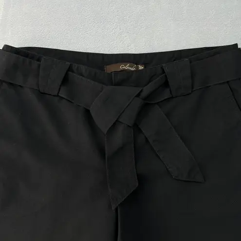 Colorado Classic Women's Knee 15'' Short Size 14 Black Summer Casual Workwear Black