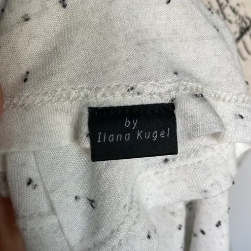 Koral Activewear Vortex off-white speckled layered jersey tank top size S small