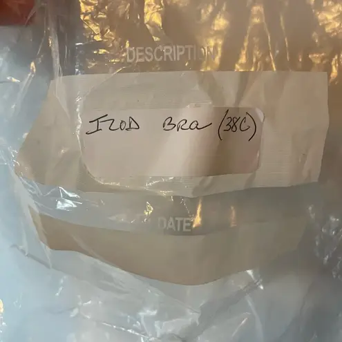 IZOD NEW Bra 38C Black Padded Lined Underwire Solid Intimates Underwear Lace