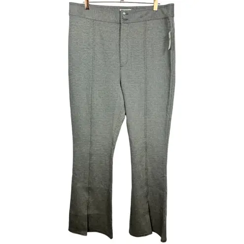 Maeve NWT Anthropologie Seamed Split Hem Flare Pants 16