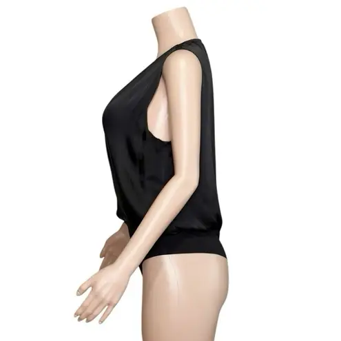 FAVORITE DAUGHTER Sleeveless Date Bodysuit, Black, XL Black