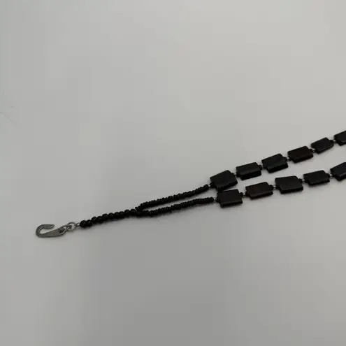 Unbranded Brown Rectangle Beaded Hip Waist Belt Adjustable Boho Y2k Style