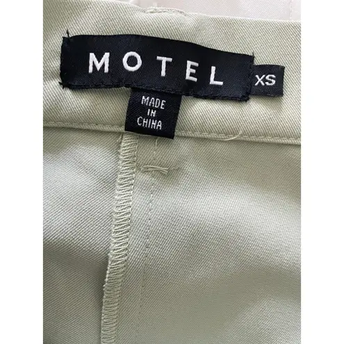 Motel Trouser Pants Pistachio Sage Green Size XS
