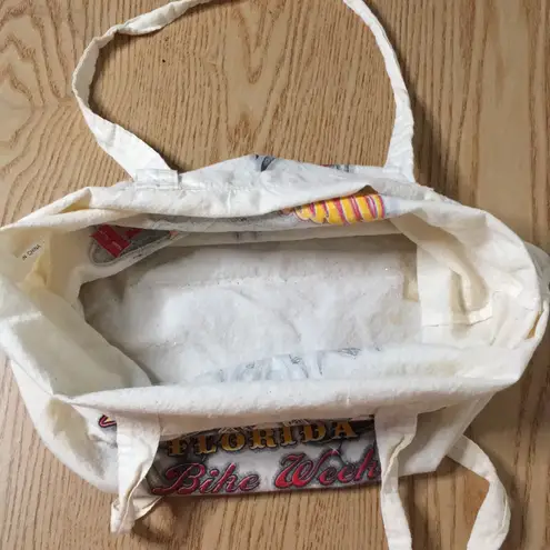 Vintage Daytona Beach Bike Week 2006 tote Bag Wallet Travel Overnight Gym Bag Black