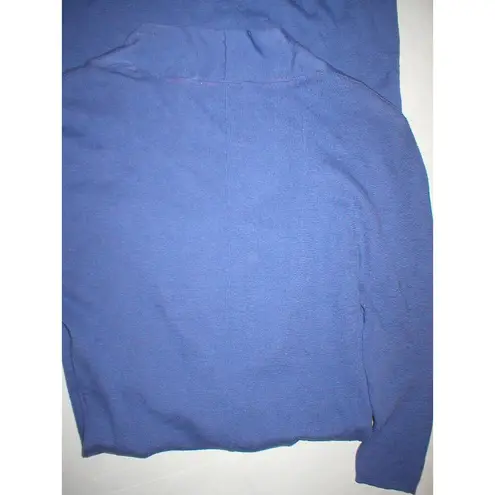 Elie Tahari New Womens Designer $348 Sweater Dress Purple Small Merino Wool S