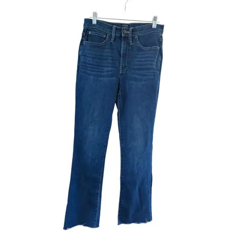 J Crew Blue High Rise Boot Cut Jeans Women's Size 27