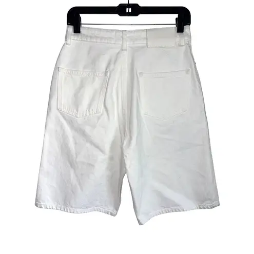 Loulou Studio Isu Shorts in Ivory 25 New Womens Bermuda Long Knee White