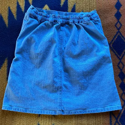 American Vintage VTG Denim Skirt! Front Pockets! S/M