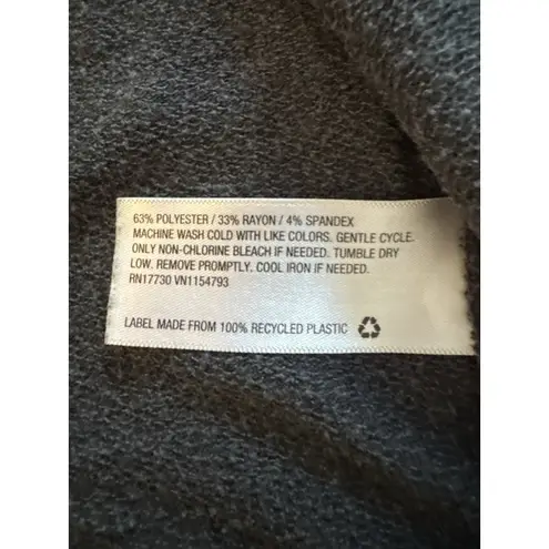 Women’s Mossimo Supply Co Gray Cold Shoulder Sweater Ruffle Cottagecore XXL