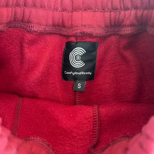 The Comfy And Ready Terry Shorts in Wine