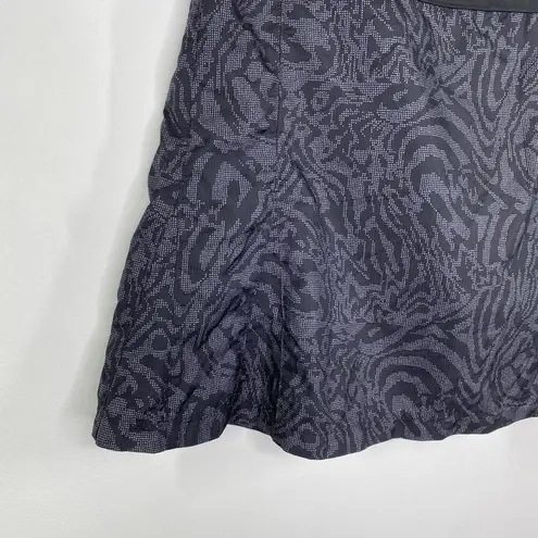 Cutter and Buck Annika Black Grey Printed Activewear Mini Skirt Women's Size 8
