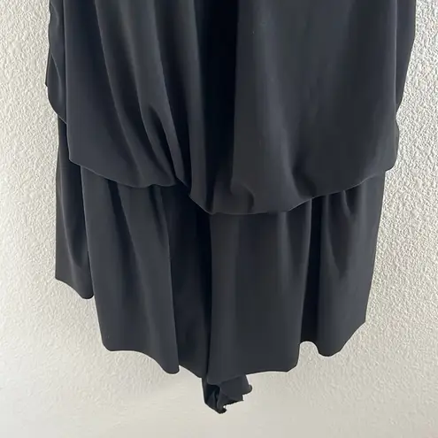 Aqua Green NWT UPF 50 High Neck Swim Romper with Pockets One Piece Swimsuit 16W