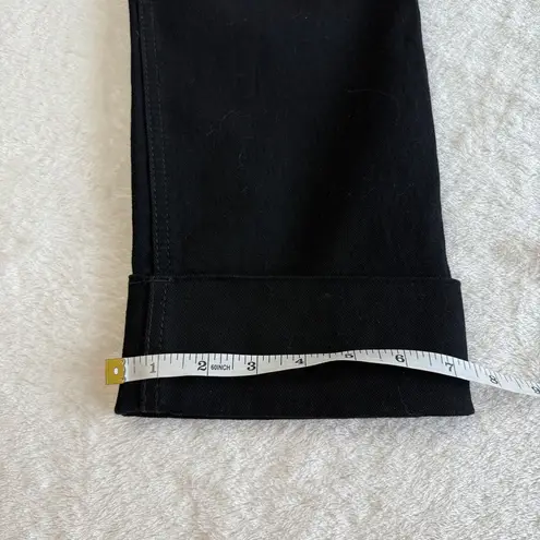 NEW Fade to Blue Denim Jeans Womens Size 10 Black Cuffed Ultimate Stretch Casual