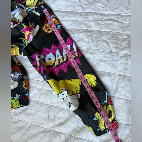 Members Only X Nickelodeon Rugrats Novelty Print Retro Nostalgic Windbreaker - L