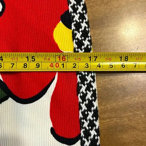 Bill Blass Vintage Floral Dress 80s 90s Bold Blooms Mod Statement Retro Women’s 6