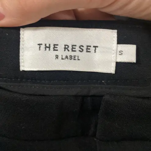 R Label | the Reset black slim stretch pants size S