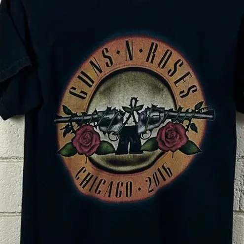 guns n' roses Guns N’ Roses Chicago Black Band Tee size S