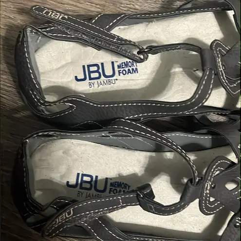 Jbu by JAMBU Sydney Memory Foam Grey Casual Shoes Size 8