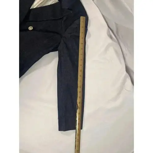OLIVIA PALERMO Chelsea 28 Denim Blazer Size M Size M