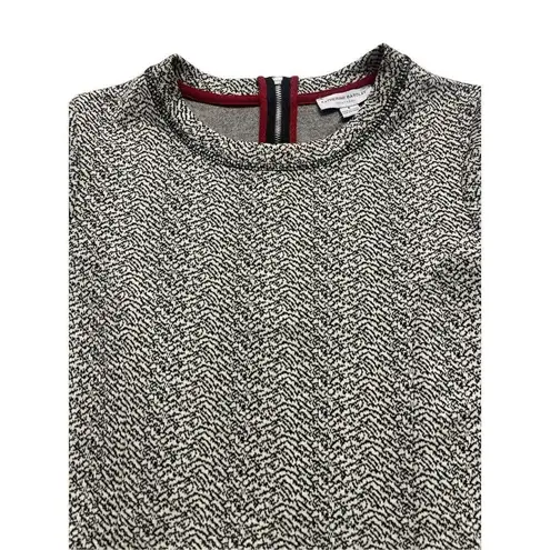 Katherine Barclay Montreal dress blank & white print sz 6 NWOT