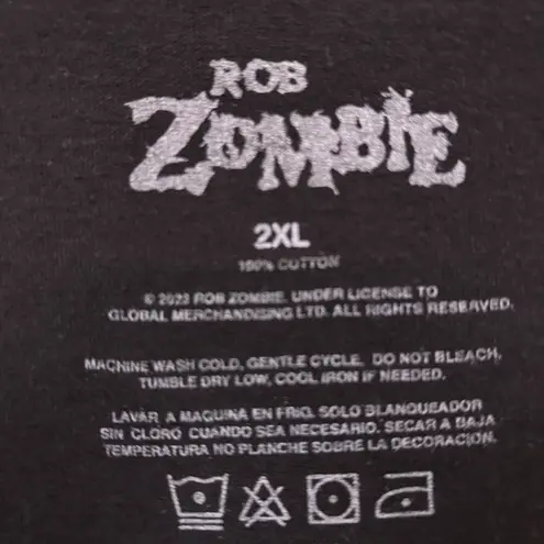 Rob Zombie Hellbilly Deluxe Dragula Heavy Metal Tee 2XL