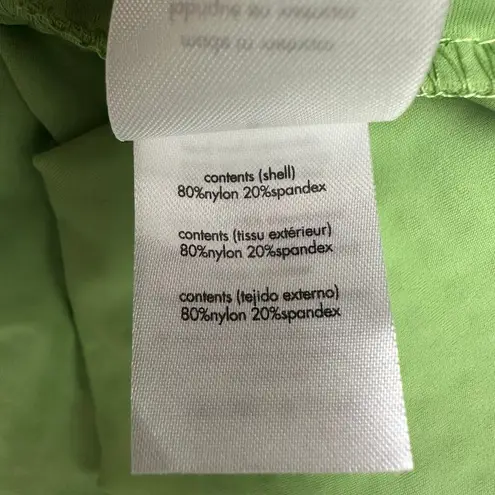 We Wore What  Size Small Green Silver Crystal Embellished Spandex Slip Midi Dress