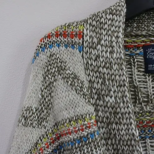 American Eagle  | Knit Shrug Sweater Tribal Print