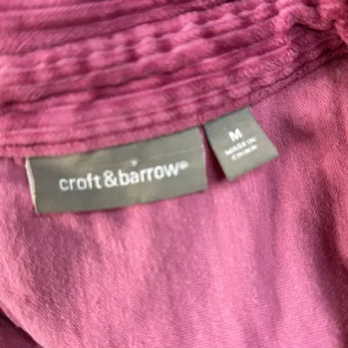 Pink Corduroy Button Down Shacket Size M
