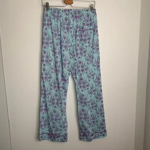 Dawson & Hellmann Pot Toile Pijamas Blue Lavender Womens XS Purple