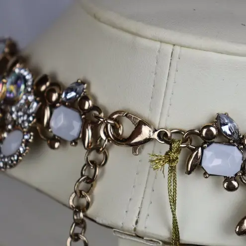 Eye Candy Crystal and Glass Necklace