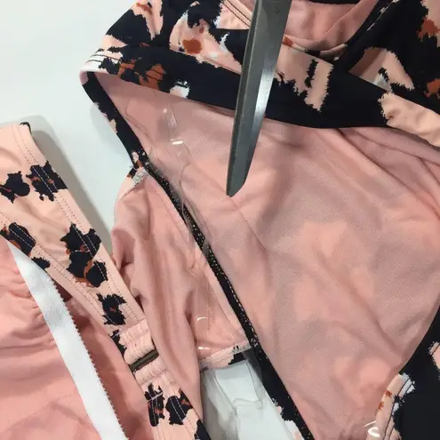 The Bikini Lab Feline Fine Cutout Swimsuit M