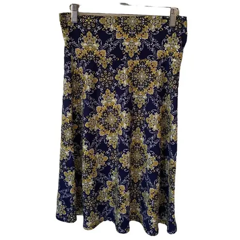 COLETTE Mali Graphic Print Brushed Knit Skirt