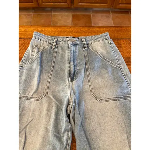 Just Black WIDE LEG EASY POCKET JEANS 28