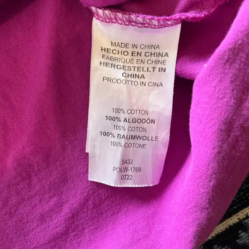 Legendary Whitetails Magenta Graphic Long Sleeve Tee M Outdoor Streetwear Top Purple Size L