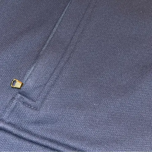 Fairway & Greene Ladies Zip Up Fleece Golf Jacket Size large Blue/Grey Golfing Blue