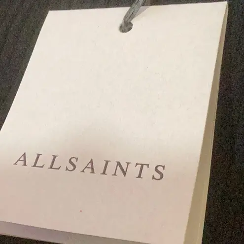 ALLSAINTS Peaches Slim Fit Trousers, Black, Size Small, NWT