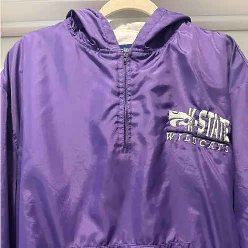 Holloway Vintage Kansas State Wildcats Pullover Windbreaker Jacket XXL Purple