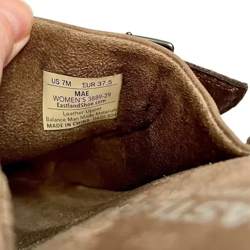 EastLand NEW Leather Mae Mule Clogs