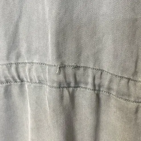 Max jeans NWT green sleeves tencel cargo style vest size medium