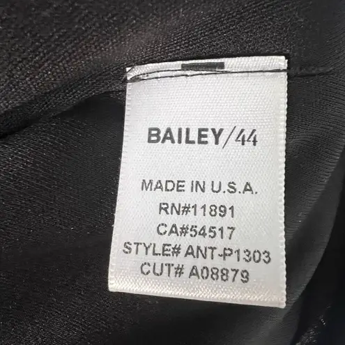 Bailey44 Anthropologie Parlour Ponte Dress by Bailey 44 $168 Skater Faux Leather Size MP