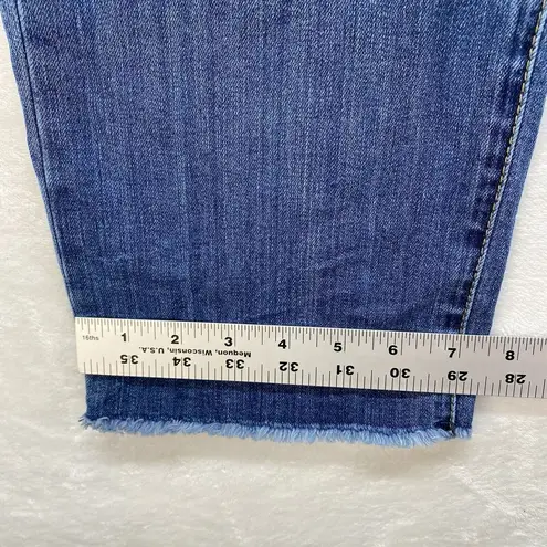 Seven 7 Jeans Womens 10 Tower Straight Crop Blue Jeans Dark Wash