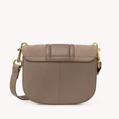 See By Chloe Hana shoulder bag, grained and suede cowhide with adjustable strap